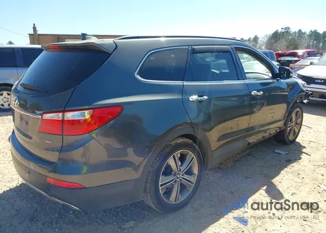 2014 Hyundai Santa Fe Gls from USA, damaged, VIN KM8SR4HF9EU075628